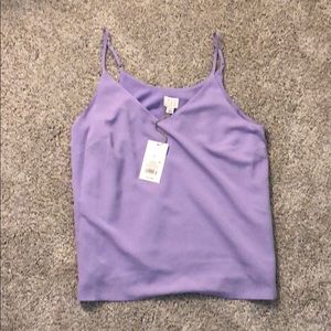NWT! Lavender light weight v-neck cami